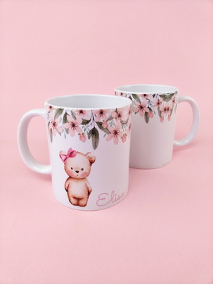 Caneca porcelana ursa