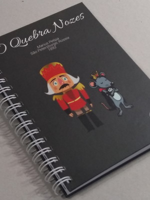 Caderno personalizado - pequeno