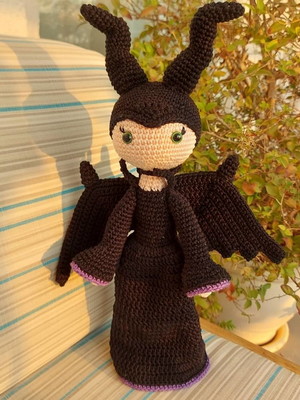 Malévola amigurumi