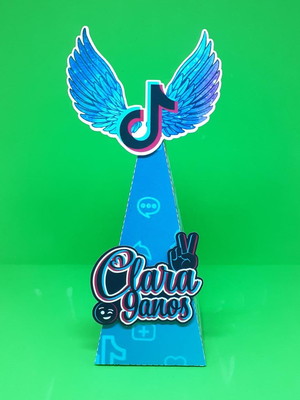 Caixa cone tiktok