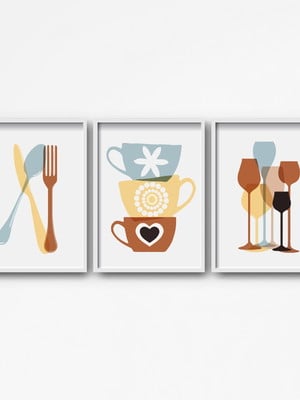 Quadros decorativos cozinha modernos lançamento