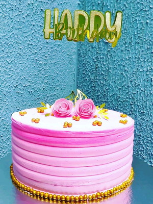 Topo de bolo happy birthday