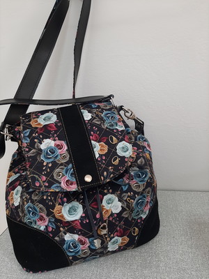 Bolsa selena alça de mão transversal e mochila