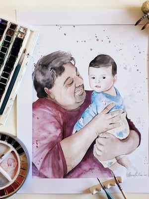 Pintura aquarela em curitiba