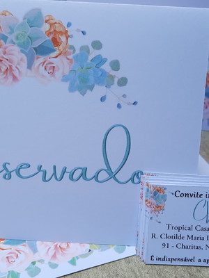 Reservado de mesa chique