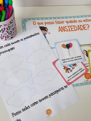 Quadro para momentos de ansiedade