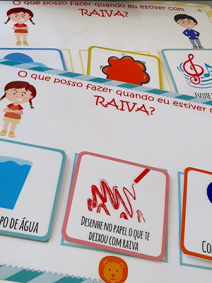 Quadro para momentos de raiva