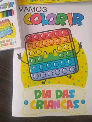 Kit para colorir pop it
