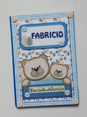Caderno brochura pequeno bichinhos toby