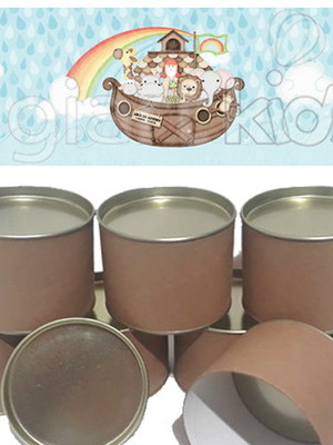 Rótulo para tubolata arca de noé
