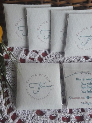 Envelope aromático personalizado (20 envelopes)