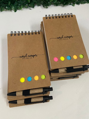 Bloco de anotações personalizado
