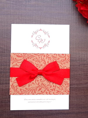 Convite casamento half cover