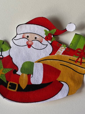 Patch aplique termocolante papai noel #52 ( 2 unidades )