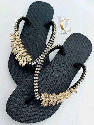 Havaianas de luxo personalizadas