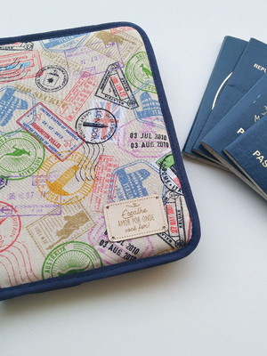 Carteira porta passaportes para a família
