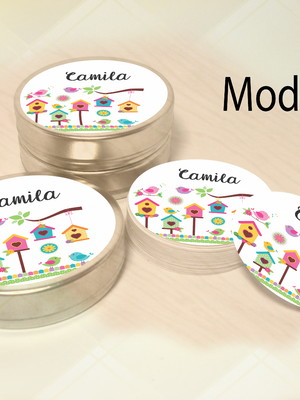 Latinhas -jardim encantado