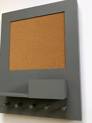 Painel útil p cobrir quadro de luz com cortiça, porta chaves