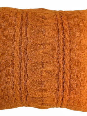 Capa tricot wrin terracota 45x45 cm