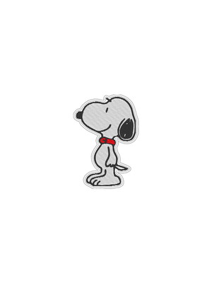 Patch bordado termocolante snoopy - modelo1