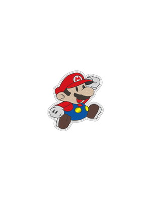 Patch bordado paper mario - super mario