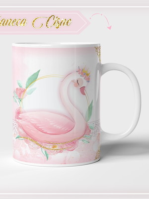 Caneca personalizada cisne