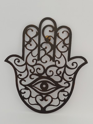 Mão de fátima - hamsa 35cm - frete grátis