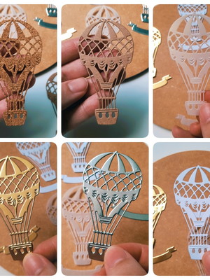 Kit die cuts balão