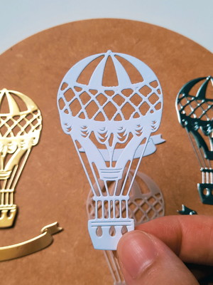 Die cuts balão - offset 180g