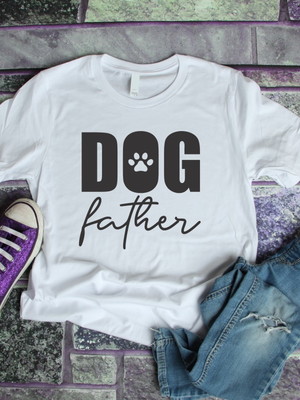 Camiseta pai de cachorro