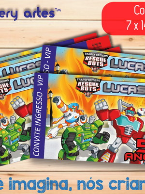 Convite transformers rescue bots