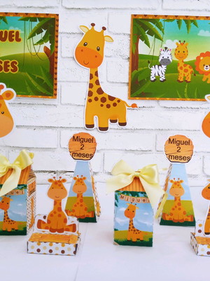 Kit bolinho girafinha