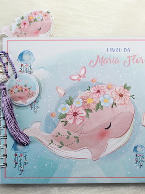 Livro do bebê - baleia