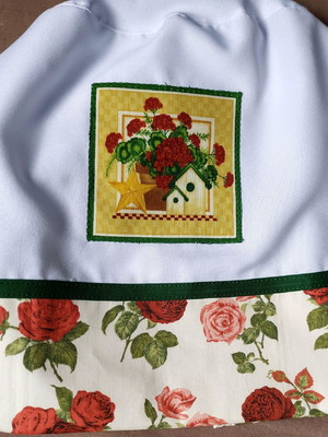 Capa de galão de água de 10 litros flores