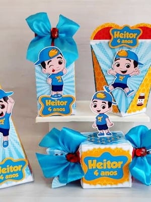 Kit 40 caixas lucas netto