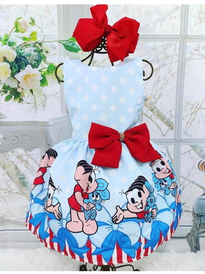 Vestido temático da monica