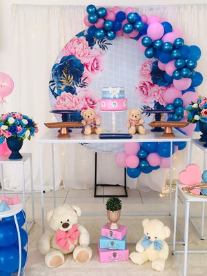 Decoração chá de revelação