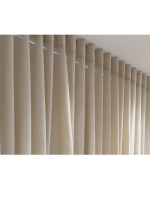 Cortina trilho suiço gaze 4,00 x 2,80 altura