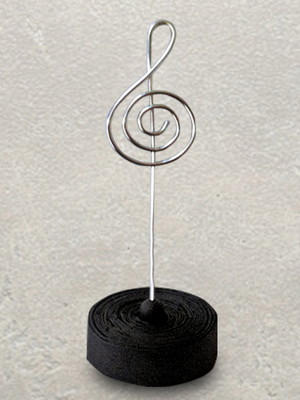 Clave de sol - com base em papel