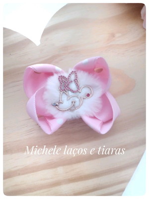 Laço minnie rosa