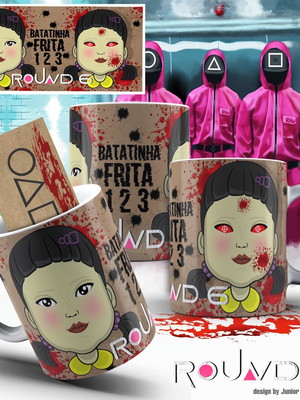 Caneca seriado round 6