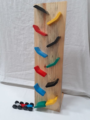Pista maluca com pintura