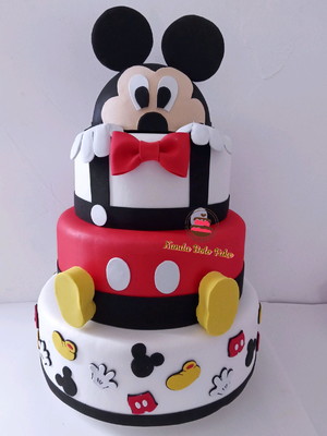 Bolo fake mickey