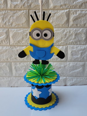 10 centros de mesa minion-malvado favorito (cód. 40)