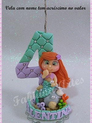 Vela pequena sereia