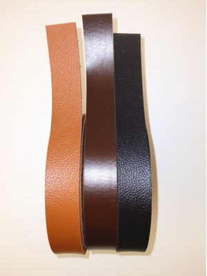 Couro sintético 6 mts x 1,5 cm - kit 3 rolos com 2 mts cada