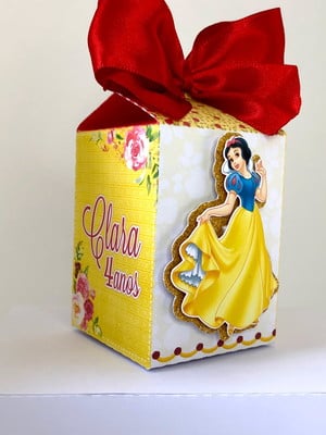 Caixa milk branca de neve
