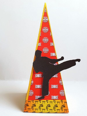 Caixa cone - karate kid