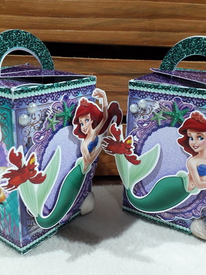 Caixa cubo com alça ariel