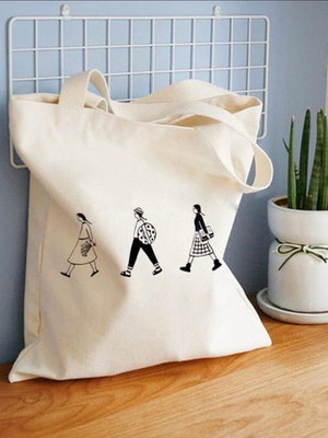 Sacolas personalizadas em brim crú alta qualidade 30x35 cm